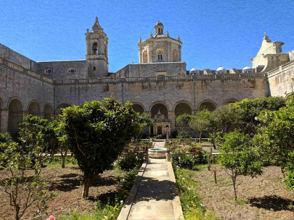 When you play the game of thrones, you win or you die. There is no middle ground. St. Dominic's Church, Rabat, Malta.