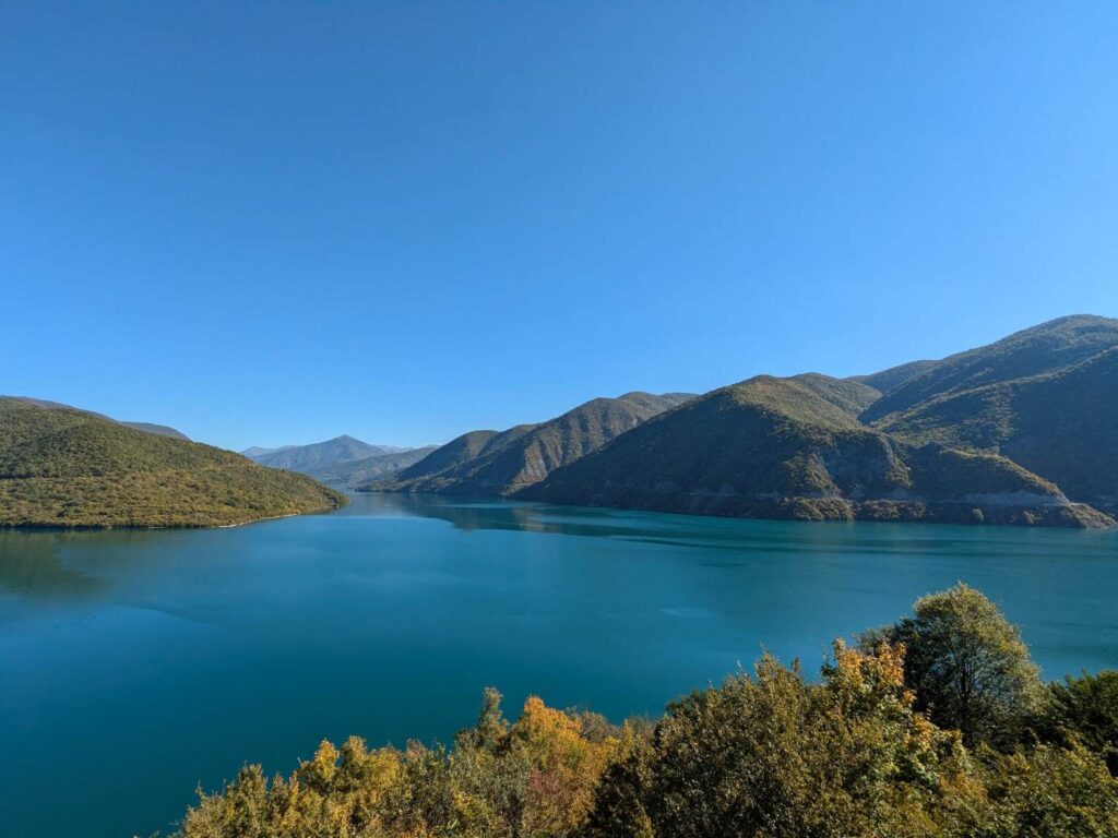 Zhinvali Water Reservoir, Georgia