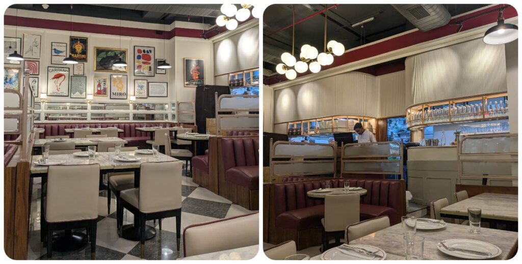 Andrea's Brasserie, Phoenix Mall of Asia, Bangalore